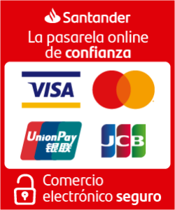 Pago TPV Virtual Tarjeta Crédito Santander