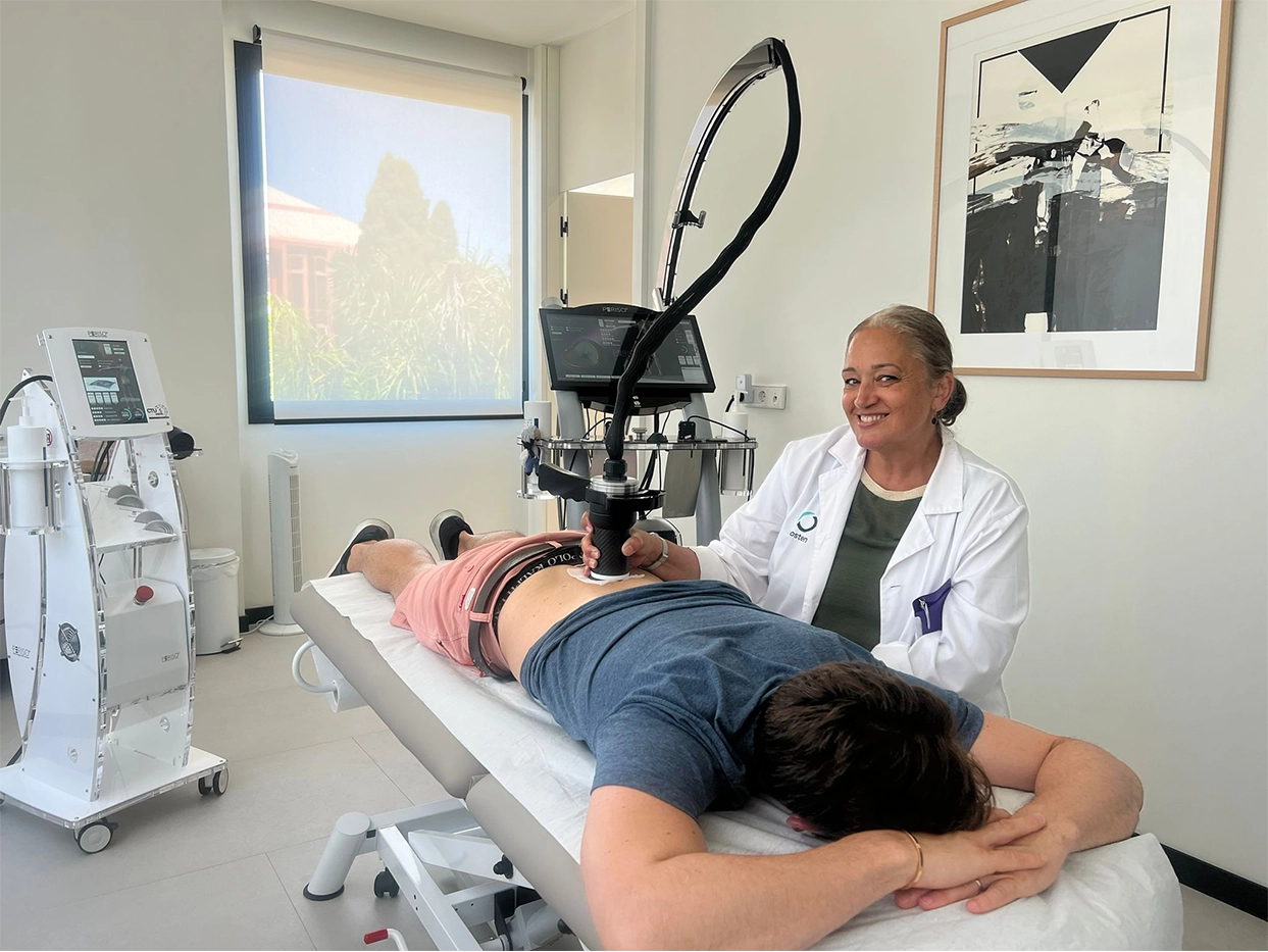 clinica osten bomba y onda de choque diamagnetica